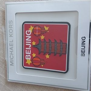 Michael Kors leather bag sticker